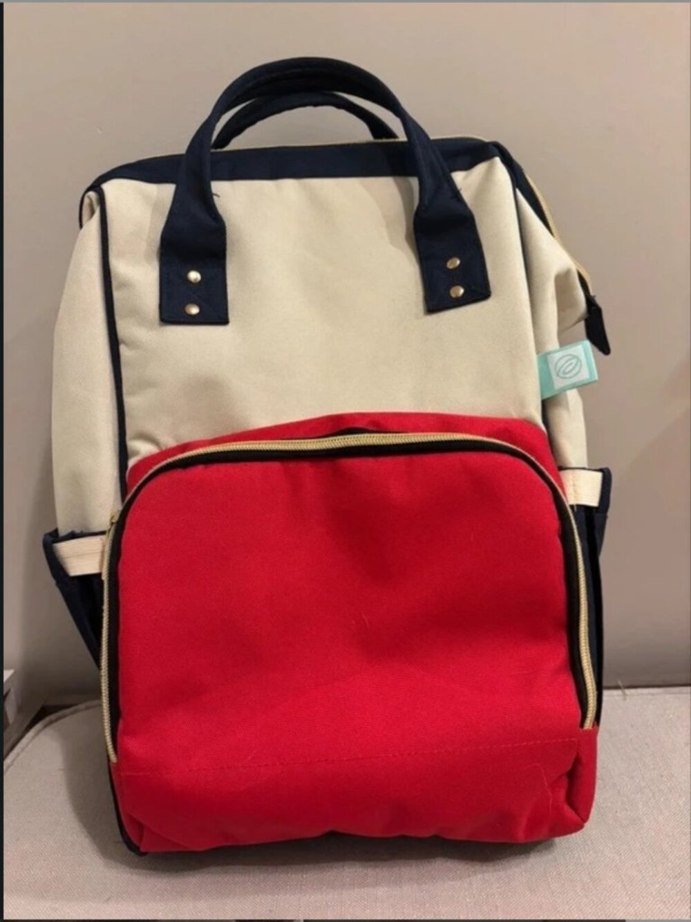 Diaper Nursing Backpack Bag with Cooling Compartment